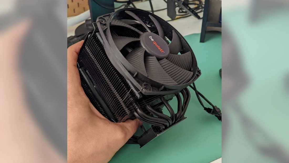 The be quiet! cooler!