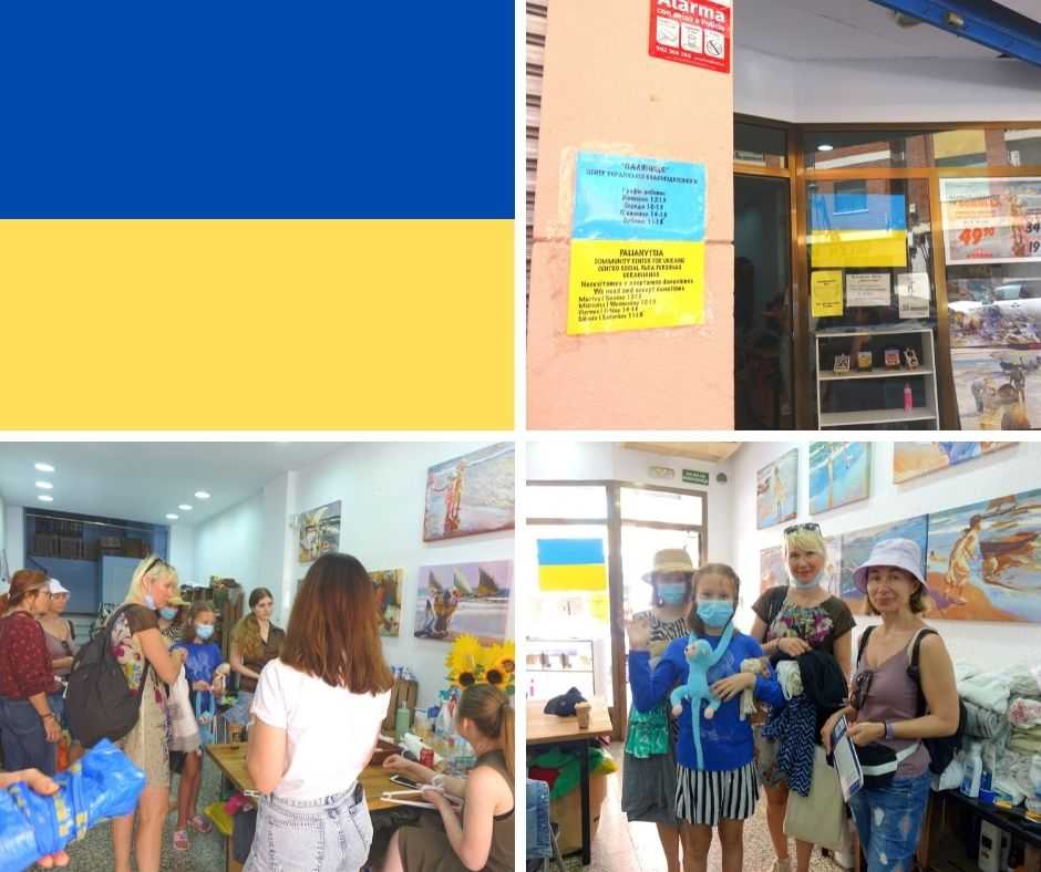 Help for Ukrainians in Valencia