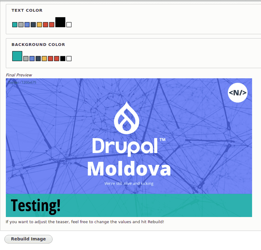 Testing Image Effects - Demo
