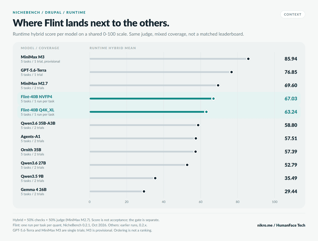 Flint in the wild