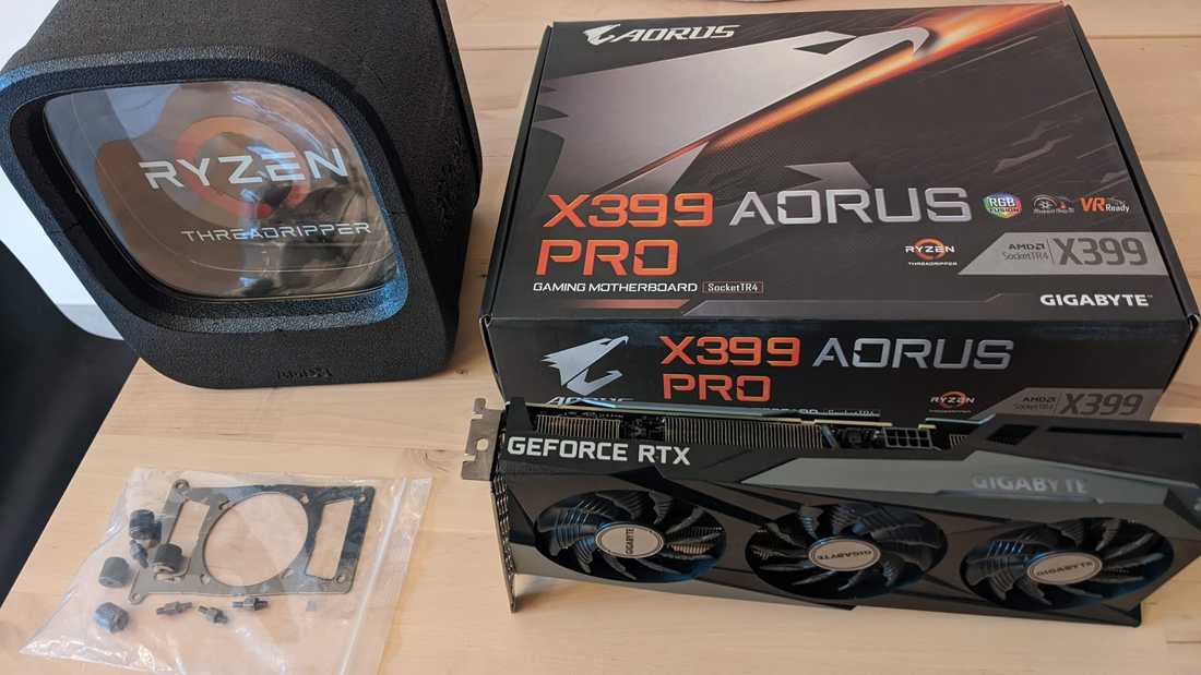 Components we've received