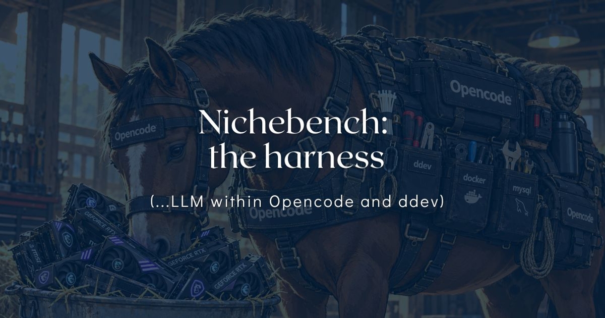 Nichebench: the harness