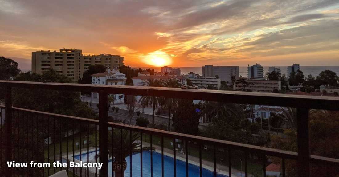 View from our Balcony
