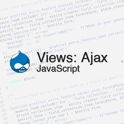Drupal: Views Ajax