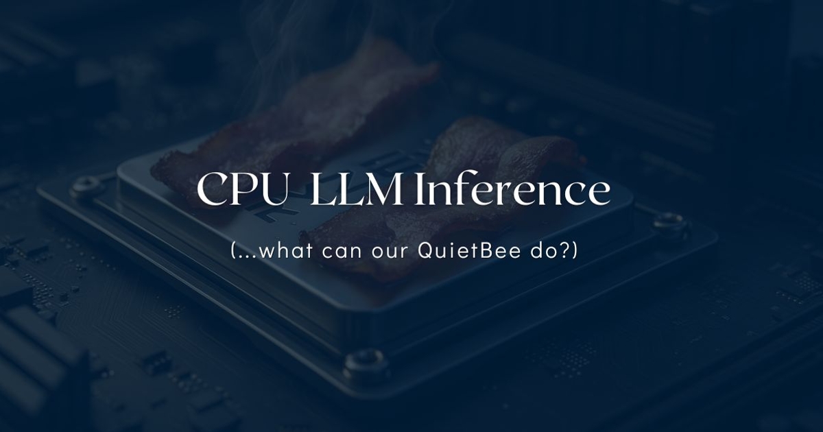 CPU-only LLM Inference