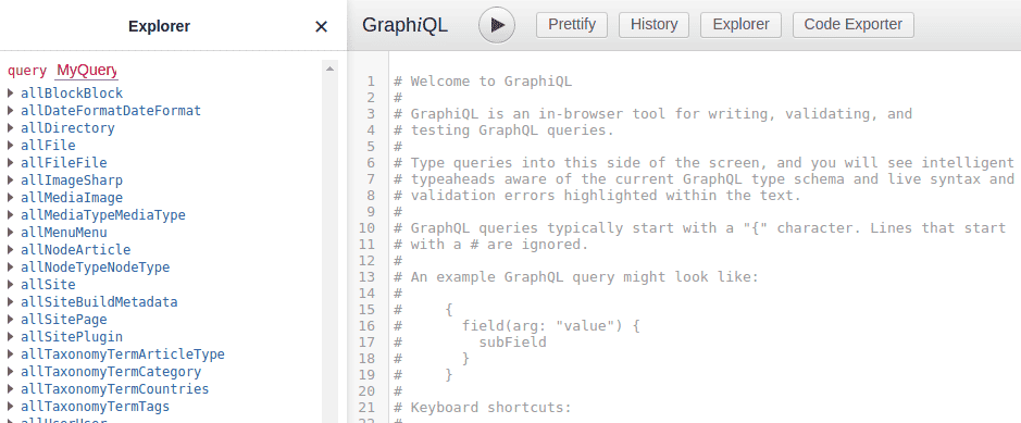 GraphiQL